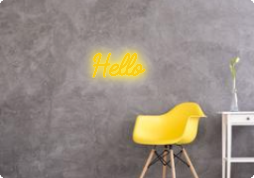 Benutzerdefinierter Text: Hello